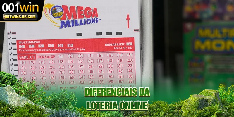 Diferenciais da loteria online