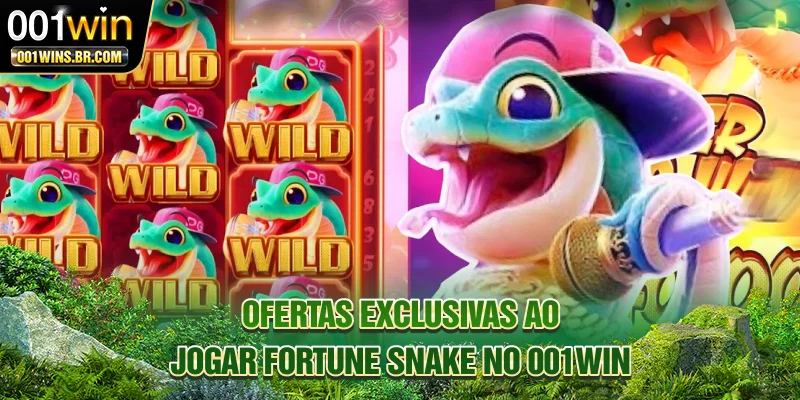 Ofertas exclusivas ao jogar Fortune Snake no 001WIN