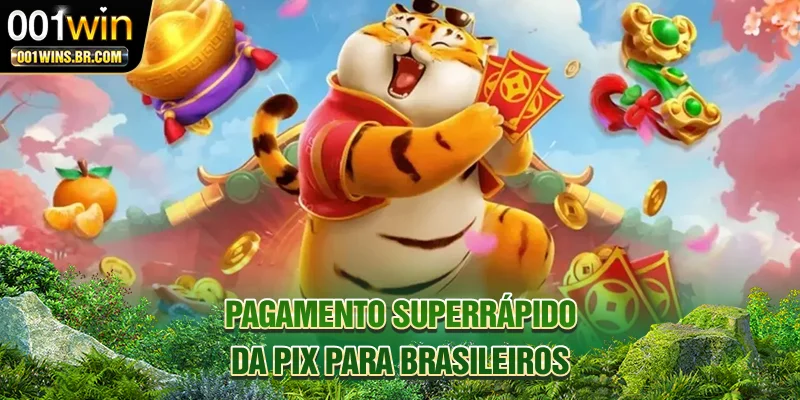 Pagamento super rápido da Pix para brasileiros