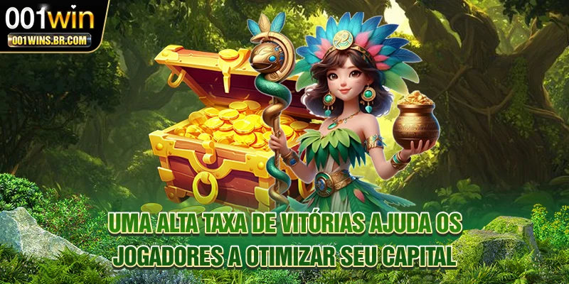 Uma alta taxa de vitórias ajuda os jogadores a otimizar seu capital